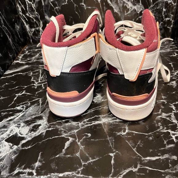 Adidas Forum Exhibit Mid Cloud White / Victory Crimson / Ambient Blush size 10 - Picture 4 of 9